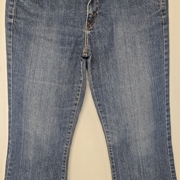 25 LEVI'S 515 RELAXED BOOT CUT JEANS SIZE 10 SLIM - Picture 4 of 10
